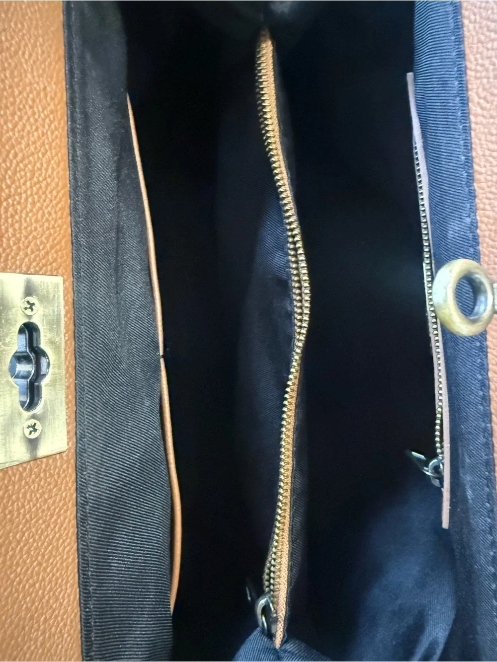 Genuine Leather Handbag - Made in Italy